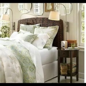 Pottery Barn king duvet cover/2 standard shams